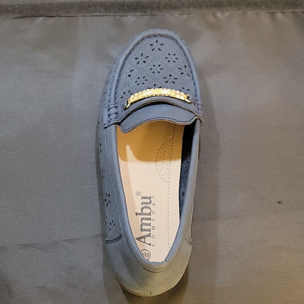 BRAND NEW AMBU COMFORT SLIP-ON WOMEN"S FLAT